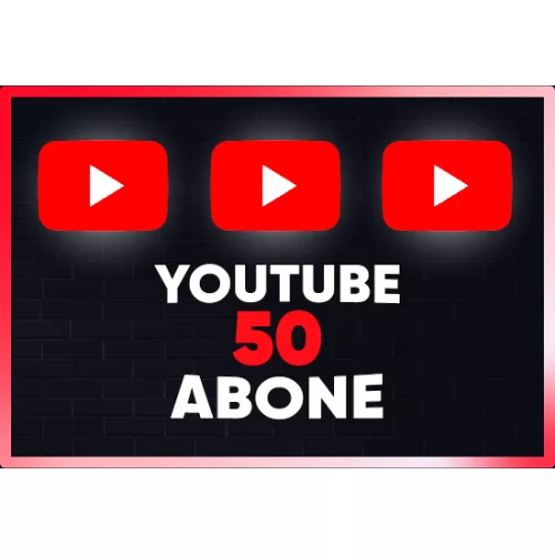  ⚡  GARANTİLİ  YOUTUBE 50 ABONE ⚡